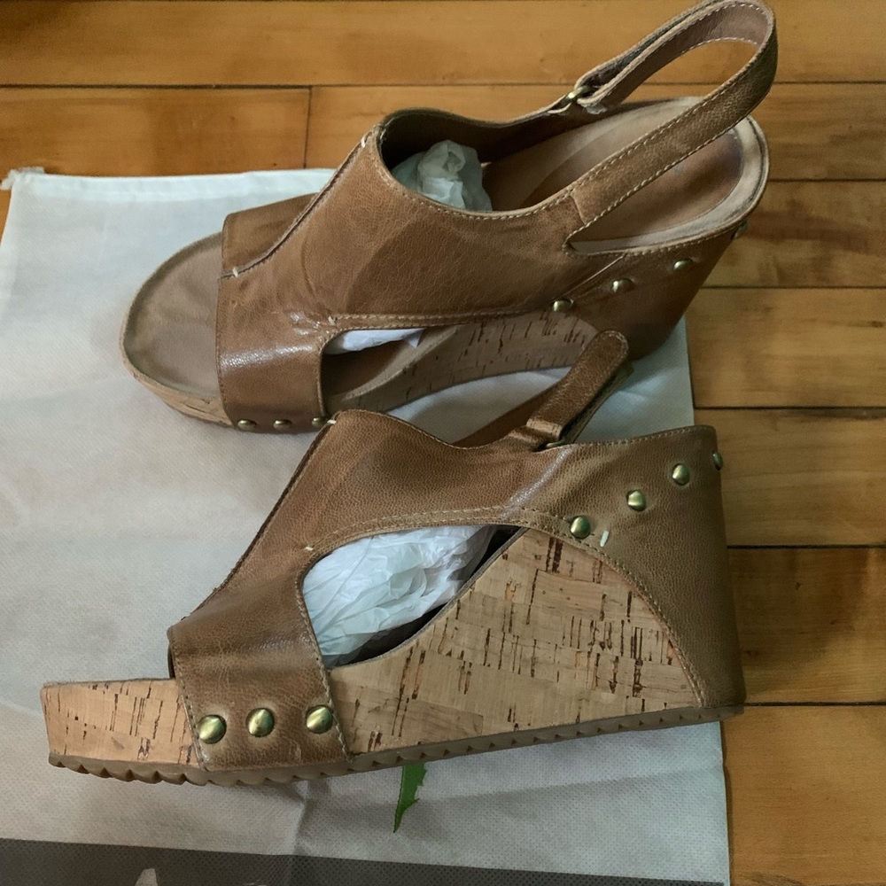 Antelope Taupe Sandals Size 9